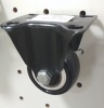 Ролик d40 черный неповоротный